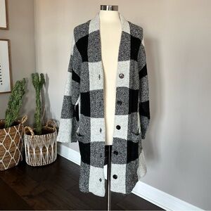 NWOTs BLANKNYC Buffalo Check Cardigan